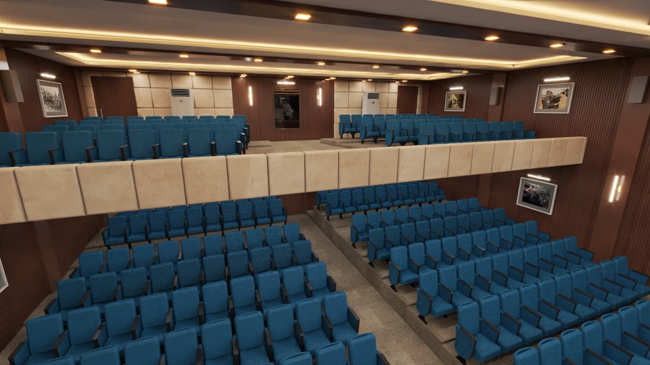 Auditorium Balcony Joinery