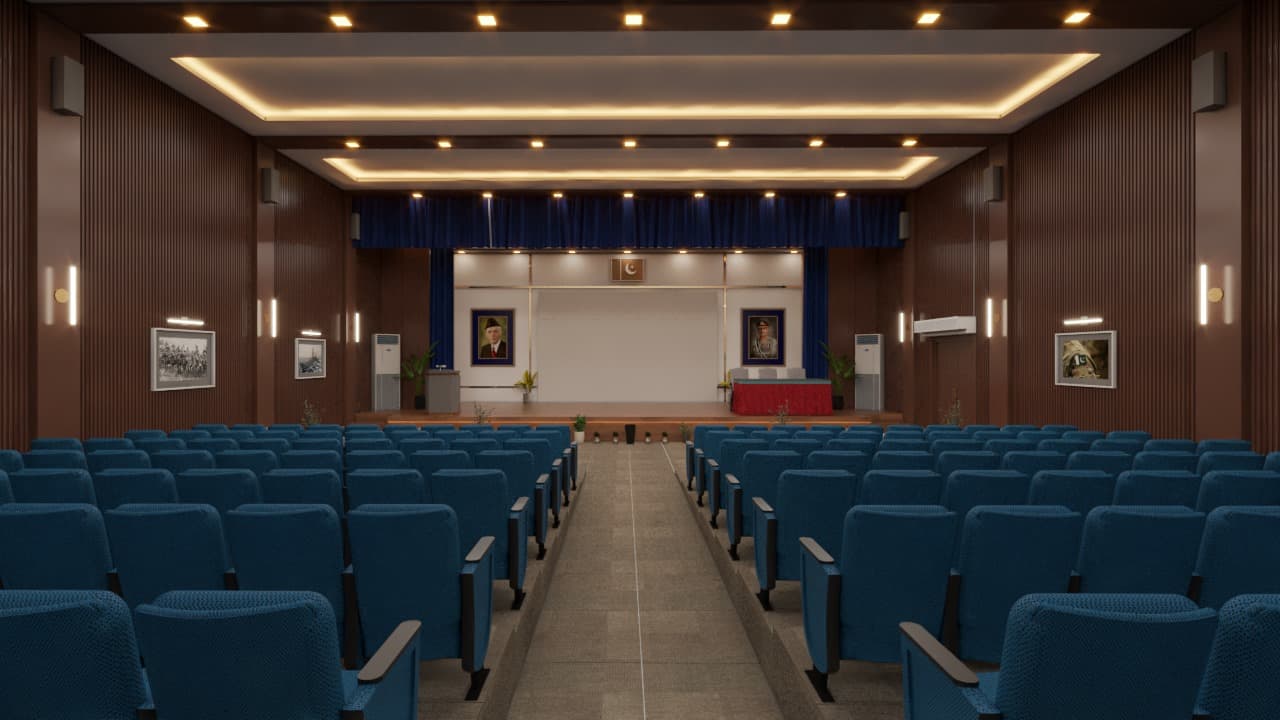 Auditorium Stage Paneling