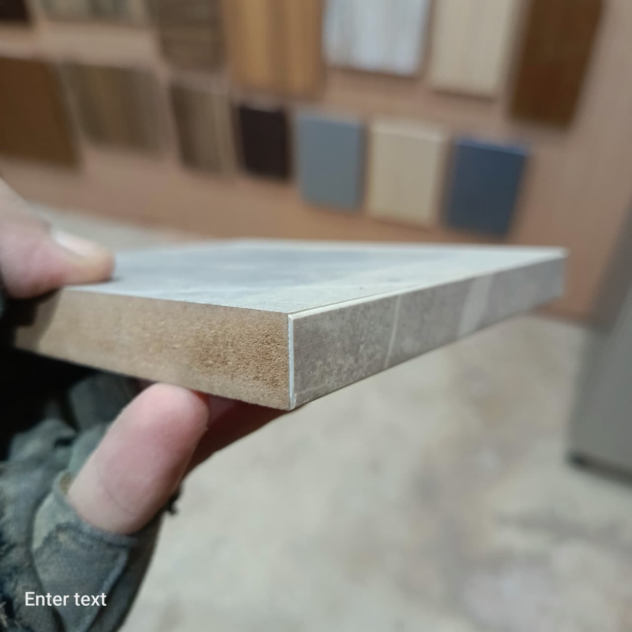 Finished Panel Edge